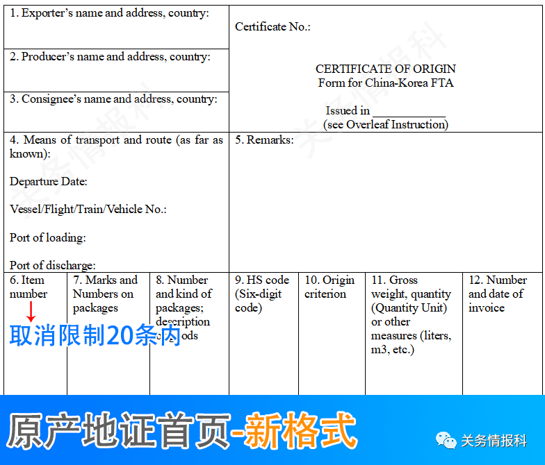 国际贸易培训班｜中韩自贸协定进出口货物原产地证书取消商品项数限制 - 第2张